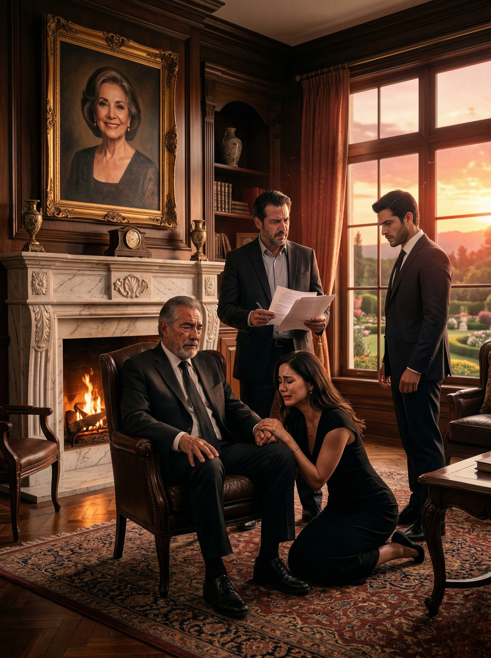 EL DÍA QUE SUS HIJOS LO EMPUJARON A DEJAR LA MANSIÓN, EL MILLONARIO BRANCO GUTIÉRREZ CREYÓ QUE YA NO LE QUEDABA NADA POR VIVIR; ESCRIBIÓ UNA CARTA DE DESPEDIDA, SUBIÓ SOLO A LA CASA POBRE DONDE AMÓ POR PRIMERA VEZ A SU DIFUNTA ESPOSA Y DECIDIÓ MORIR ENTRE CENIZAS… PERO EN ESA MISMA RUINA ENCONTRÓ A TRES NIÑOS ABANDONADOS, UN JARDÍN DE FLORES NACIDO DEL HAMBRE Y UNA MIRADA INFANTIL TAN PARECIDA A LA DE SU AMADA VANESSA, QUE SU CORAZÓN ROTO VOLVIÓ A LATIR CUANDO YA CREÍA TODO TERMINADO…