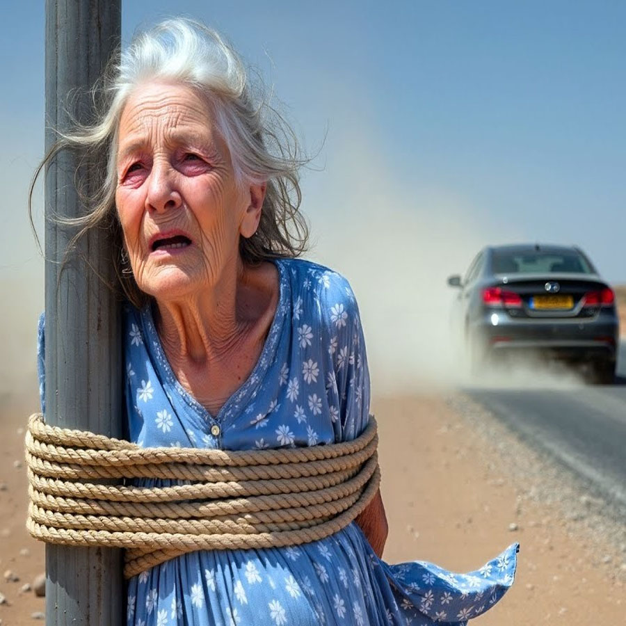 SUS HIJOS LA ABANDONARON ATADA EN EL DESIERTO LO QUE PASÓ DESPUÉS LOS DEJÓ EN SHOCK