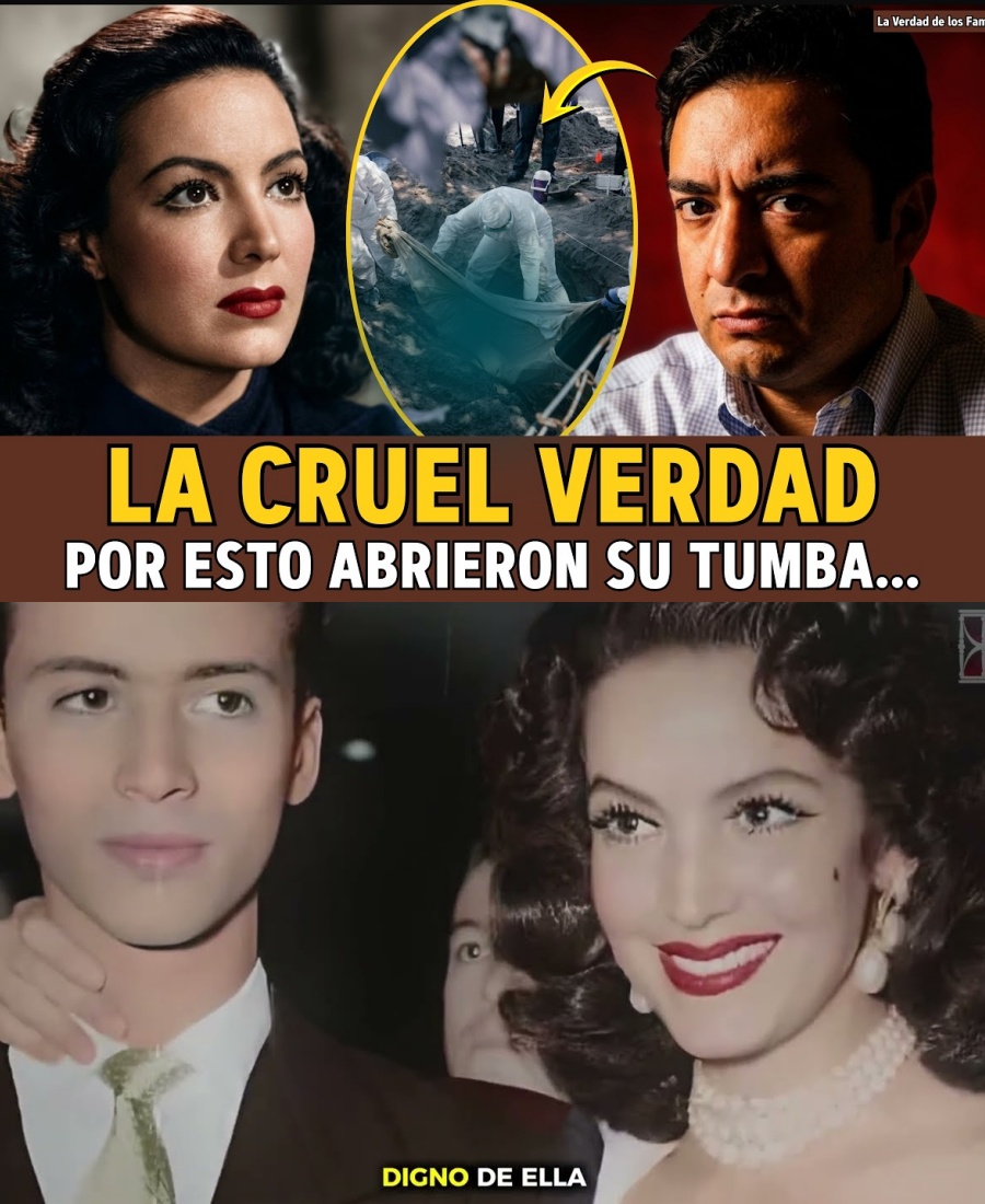 María Félix: El ASQUEROSO Secreto de su Herencia al Chofer… Y la Tragedia de Exhumar el Cadáver.
