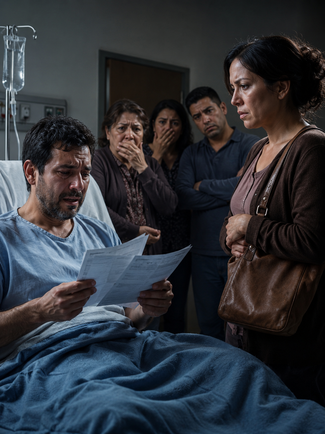Después de siete años sin darle ni un peso a su esposa, Marcos creyó que su madre guardaba su sueldo, hasta que una cirugía urgente reveló la deuda, la traición y la verdad que Lucía nunca volvió a callar