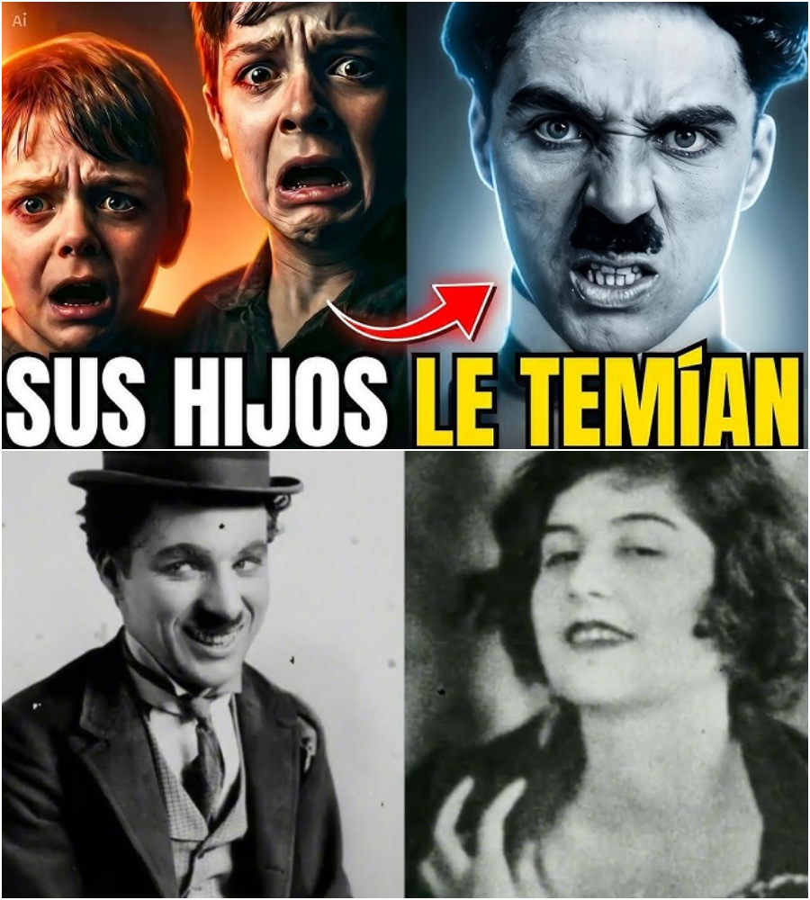 Charlie Chaplin: Sus hijos le tenían miedo. La verdad que Hollywood mantuvo en secreto…
