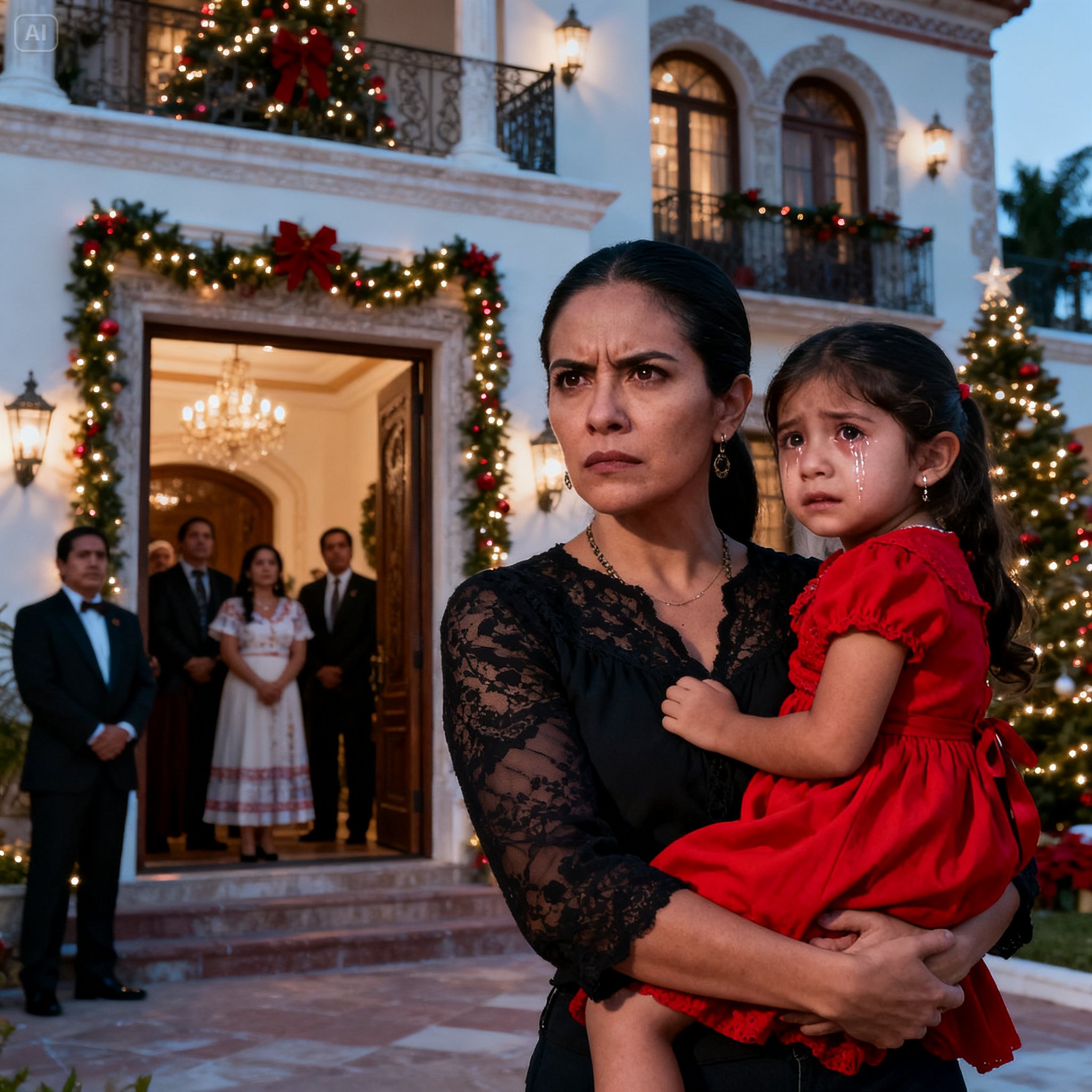 Mi padre golpeó a mi hija de 3 años en plena posada familiar y mi hermana aplaudió como si fuera justicia, pero una sola llamada reveló la verdad que los Andrade habían enterrado durante años… ¿qué secreto mantenía en pie a esa familia?