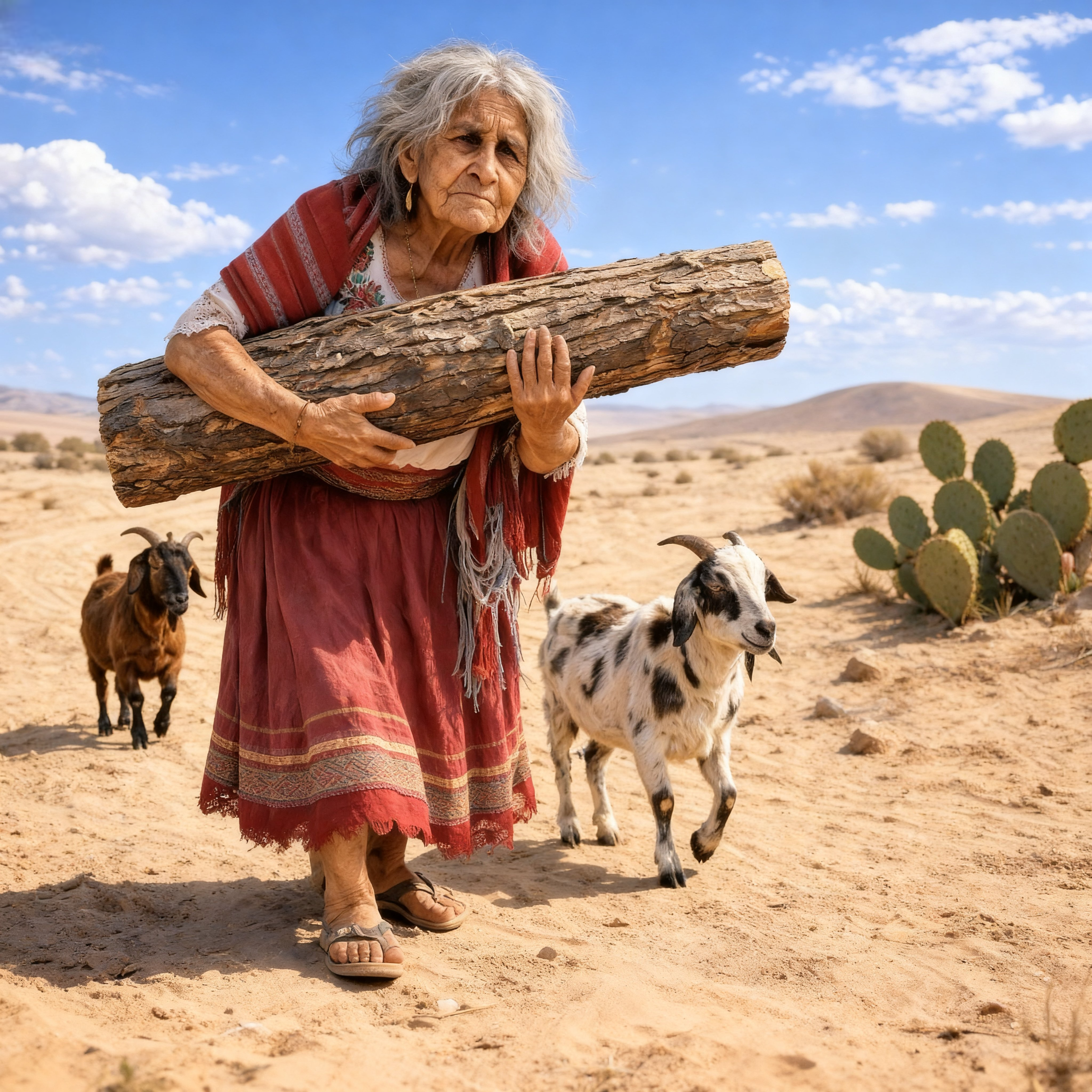 Esperó 30 años a su esposo en el infierno del desierto mientras todos la llamaban loca, pero cuando él regresó mirándola como a una extraña, un misterioso medallón reveló la verdad más perturbadora de la región: el hombre frente a ella no era su esposo, sino el responsable de una tragedia que el pueblo juró callar.