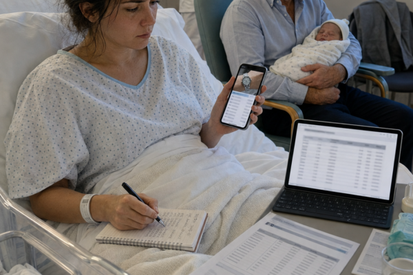 ROMPÍ AGUAS EN URGENCIAS Y MI MARIDO ME DIJO “ARRÉGLATELAS TÚ”… CATORCE HORAS DESPUÉS, CON NUESTRO HIJO EN BRAZOS, DESCUBRÍ QUE HABÍA PAGADO UN RELOJ DE 12.600 € CON EL DINERO DEL BEBÉ Y QUE LLEVABA MESES ENVIANDO FONDOS A LA SOCIEDAD DE LUCÍA SERRANO