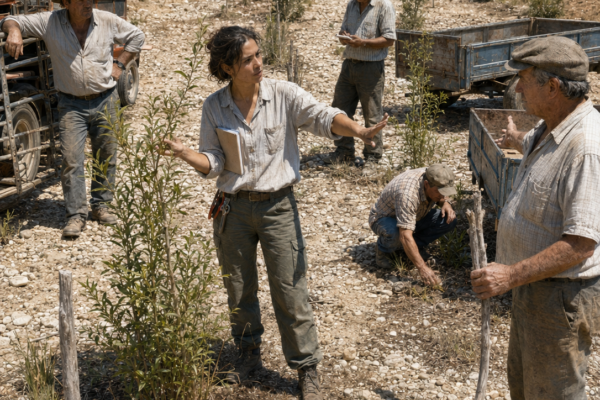 TODOS SE RIERON CUANDO UNA MUCHACHA DE 19 AÑOS CLAVÓ 180 VARAS DE SAUCE EN UN ARROYO QUE LLEVABA AÑOS SECÁNDOSE… TRES VERANOS DESPUÉS, LOS MISMOS AGRICULTORES LLEGARON CON REMOLQUES PARA PEDIRLE ESQUEJES