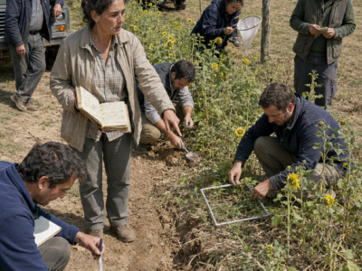 GASTÓ 52 € EN SEMILLAS DE GIRASOL Y LAS PLANTÓ JUNTO A LOS PASTOS DE SUS VACAS… TODOS DIJERON QUE ESTABA TIRANDO EL DINERO, HASTA QUE DOS AÑOS DESPUÉS UN EQUIPO DE INVESTIGADORES RECORRIÓ MÁS DE 300 KM PARA VER QUÉ ESTABA OCURRIENDO EN AQUELLAS FRANJAS