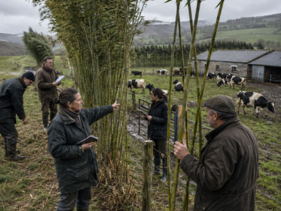TODOS SE RIERON DURANTE SIETE AÑOS CUANDO UNA GANADERA PLANTÓ BAMBÚ JUNTO AL PRADO DE SUS VACAS… HASTA QUE EL INVIERNO DE 1998 DEJÓ SIN FORRAJE A MEDIA COMARCA Y LOS MISMOS VECINOS FUERON A PREGUNTARLE QUÉ HABÍA CONSTRUIDO REALMENTE