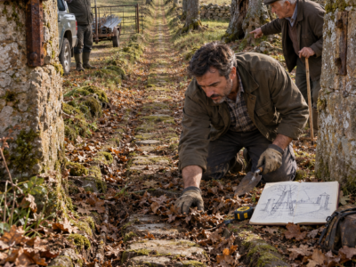 COMPRÓ UNA FINCA QUE TODOS LLAMABAN ENCERRADA PORQUE NO TENÍA ACCESO… HASTA QUE UN PLANO DE 1891 REVELÓ UN CAMINO QUE LLEVABA MÁS DE UN SIGLO ESPERANDO SER ENCONTRADO
